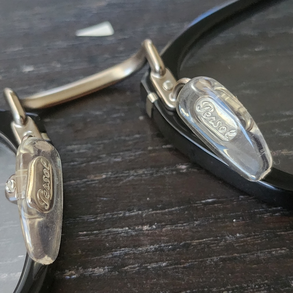 New PERSOL 3044-V BLACK Eyeglasses Handmade ITALY glasses 52-21-140 - Picture 12 of 16